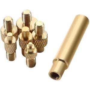 TLILY Heat Melt Insert Nut Iron Tip Brass Hot Embedded Kit M2-M8 Insertion Tool 3D Printer Parts eu Plug TLILY Heat Melt Insert Nut Iron Tip Brass Hot Embedded Kit M2-M8 Insertion Tool 3D Printer Parts eu Plug
