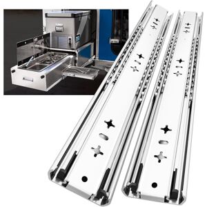 BEIJIYI Heavy Duty Drawer Slides, Load Capacity Up to 120kg, Lockless, Extension 650mm, 1 Pair (2 Pieces) BEIJIYI Heavy Duty Drawer Slides, Load Capacity Up to 120kg, Lockless, Extension 650mm, 1 Pair (2 Pieces)