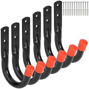 Mumu - Heavy Duty Garage Storage Hooks, Universal Wall Mount, U-Shaped Wall Mount, Hanging Hooks for Bike, Chair, Ladder, Pipe, Tools, Shed Mumu - Heavy Duty Garage Storage Hooks, Universal Wall Mount, U-Shaped Wall Mount, Hanging Hooks for Bike, Chair, Ladder, Pipe, Tools, Shed