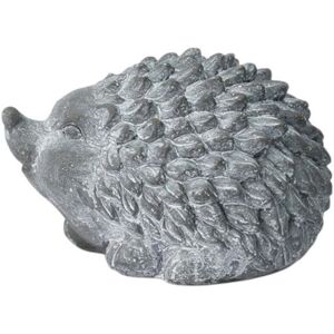 Hedgehog Ornament - L21 x W17 x H13 cm - Grey Cement Hedgehog Ornament - L21 x W17 x H13 cm - Grey Cement
