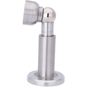 Height Adjustable Magnetic Door Stopper, Magnetic Door Stopper, 304 Stainless Steel Door Holder with Wall and Floor Mount (Stainless Steel Color) Mumu Height Adjustable Magnetic Door Stopper, Magnetic Door Stopper, 304 Stainless Steel Door Holder with Wall and Floor Mount (Stainless Steel Color) Mumu