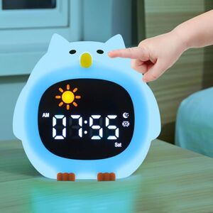 COOCHEER Hibo Baby Sleep Learning Alarm Clock, Anti-Drop Night Light for Kids, Sound Generator, Rechargeable Portable Alarm Clock for Boys, Girls, Birthday, COOCHEER Hibo Baby Sleep Learning Alarm Clock, Anti-Drop Night Light for Kids, Sound Generator, Rechargeable Portable Alarm Clock for Boys, Girls, Birthday,