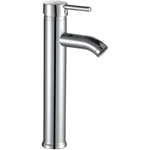 Tonchean - High bathroom sink faucet stainless steel single lever hot and cold water with 2 hoses included high mixer tap for basin high hand wash Tonchean - High bathroom sink faucet stainless steel single lever hot and cold water with 2 hoses included high mixer tap for basin high hand wash