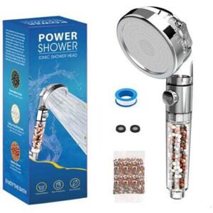 TOOLIVE High-pressure shower head with anti-limescale filter, 3 shower modes suitable for the bathroom TOOLIVE High-pressure shower head with anti-limescale filter, 3 shower modes suitable for the bathroom