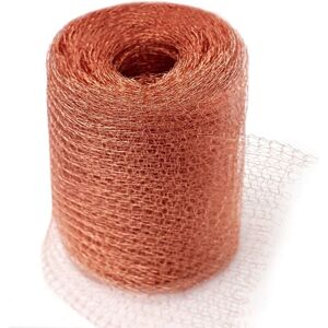 IKODM High Quality Anti Rodent Mesh, 100% Copper Anti Slug Snail Mouse Rat Birds Nematodes Ferramol, Knitted Copper Netting for Indoor, Garden (6 Meters) IKODM High Quality Anti Rodent Mesh, 100% Copper Anti Slug Snail Mouse Rat Birds Nematodes Ferramol, Knitted Copper Netting for Indoor, Garden (6 Meters)