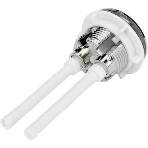 COOCHEER High Quality Plastic Dual Flush Toilet Tank Push Button with 2 Rods for 38mm Hole COOCHEER High Quality Plastic Dual Flush Toilet Tank Push Button with 2 Rods for 38mm Hole