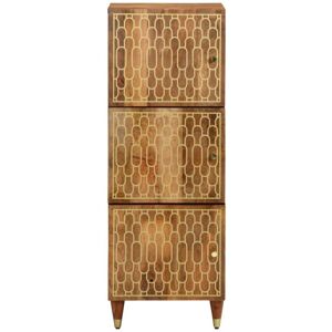 BONNEVIE Highboard,Sideboard 40x33x110 cm Solid Wood Mango CFW517704 BONNEVIE Highboard,Sideboard 40x33x110 cm Solid Wood Mango CFW517704