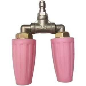 Tlily - HighPressure Washer Rotating Dual Turbo Nozzle Tip1/4In 4000PSI Replacement Tip Garden Cleaning ToolC Tlily - HighPressure Washer Rotating Dual Turbo Nozzle Tip1/4In 4000PSI Replacement Tip Garden Cleaning ToolC