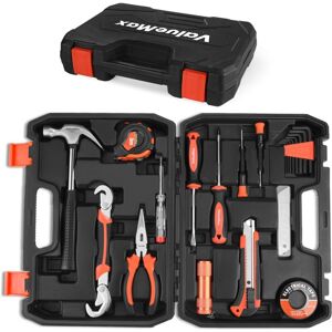 COOCHEER Home Repair Tool Box, General Household Tool Kit with Plastic Storage Box, Ideal for Home or Work Use, 30 Pieces COOCHEER Home Repair Tool Box, General Household Tool Kit with Plastic Storage Box, Ideal for Home or Work Use, 30 Pieces