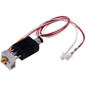 Tlily - Hot End Kit for Anet ET5 ET5X ET5Pro 3D Printer Extrusion Head, 24V 40W, Including Heating Tube, Thermistor,0.4mm Nozzle Tlily - Hot End Kit for Anet ET5 ET5X ET5Pro 3D Printer Extrusion Head, 24V 40W, Including Heating Tube, Thermistor,0.4mm Nozzle