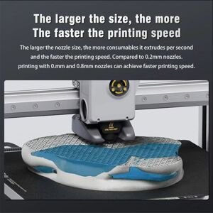 TLILY Hotend Kit for A1/ A1 Mini with 0.2/0.4/0.6/0.8mm Hardened Steel Nozzle Silicone Cover TLILY Hotend Kit for A1/ A1 Mini with 0.2/0.4/0.6/0.8mm Hardened Steel Nozzle Silicone Cover