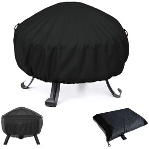 SERBIA Housse de Protection pour BraséRos Barbecue ImperméAble Rond,Coupe-Vent, Housse brasero RéSistant à la DéChirure,Tissu Oxford 210D Housse pour Foyer SERBIA Housse de Protection pour BraséRos Barbecue ImperméAble Rond,Coupe-Vent, Housse brasero RéSistant à la DéChirure,Tissu Oxford 210D Housse pour Foyer