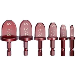 Tlily - hvac Repairing Tools, Air Conditioner Copper Pipe Expander Swaging Tool,1/4In Hexagonal Handle Flaring Tool Tlily - hvac Repairing Tools, Air Conditioner Copper Pipe Expander Swaging Tool,1/4In Hexagonal Handle Flaring Tool