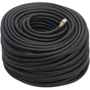 vidaXL 100m Hybrid Air Hose - Durable Rubber PVC Compressor Hose vidaXL 100m Hybrid Air Hose - Durable Rubber PVC Compressor Hose