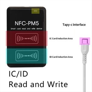 TLILY IC/ID Reader Writer NFC Encryption Decoding Duplicator 125KHz 13.56MHz Frequency Copier RFID Card TLILY IC/ID Reader Writer NFC Encryption Decoding Duplicator 125KHz 13.56MHz Frequency Copier RFID Card