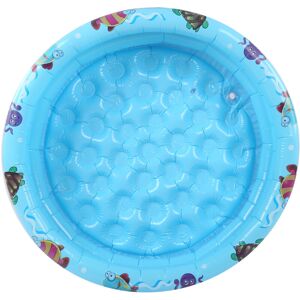 Groofoo - Indoor Outdoor Baby Swimming Pool Round Inflatable Children Water Game Play Pool Blue120cm/47.2in Groofoo - Indoor Outdoor Baby Swimming Pool Round Inflatable Children Water Game Play Pool Blue120cm/47.2in