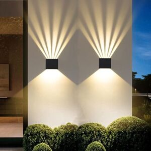 TONCHEAN Indoor Wall Light, 4 Pcs Led Modern Wall Lamp, Aluminum Wall Light 3000K Warm White, Anti-Water IP65 Outdoor Wall Light for Bedroom Home Hallway TONCHEAN Indoor Wall Light, 4 Pcs Led Modern Wall Lamp, Aluminum Wall Light 3000K Warm White, Anti-Water IP65 Outdoor Wall Light for Bedroom Home Hallway