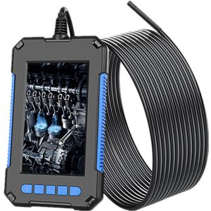 Tonchean - Industrial Endoscope, 1080P hd Digital Inspection Camera, 4.3' Screen, 5.5mm Waterproof Snake Camera, with 6 led Lights, 2600mAh Battery, Tonchean - Industrial Endoscope, 1080P hd Digital Inspection Camera, 4.3' Screen, 5.5mm Waterproof Snake Camera, with 6 led Lights, 2600mAh Battery,
