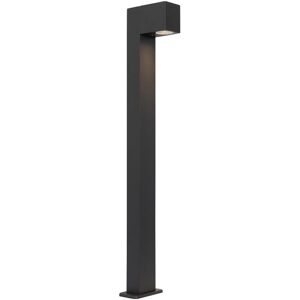 QAZQA Industrial Floor Lamp - Baleno - Gray - 80cm - Outdoor - IP44 - LED QAZQA Industrial Floor Lamp - Baleno - Gray - 80cm - Outdoor - IP44 - LED