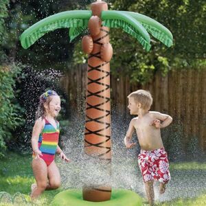 LINGHHANG Inflatable Palm Tree Garden Sprinkler Toy, Spray Water Toy for Kids Summer Outdoor Party Beach Activity, Summer LINGHHANG Inflatable Palm Tree Garden Sprinkler Toy, Spray Water Toy for Kids Summer Outdoor Party Beach Activity, Summer