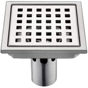 TOOLIVE INOX Floor Drain 1pc Stainless Steel Drain 15cm x 15cm Square Filter Deodorant Anti Backflow Water Leak 15cm TOOLIVE INOX Floor Drain 1pc Stainless Steel Drain 15cm x 15cm Square Filter Deodorant Anti Backflow Water Leak 15cm