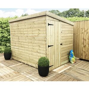 Marlborough - installed 8 x 5 windowless Garden Shed Pressure Treated t&g pent Shed + Side Door (8' x 5' / 8ft x 5ft) (8x5) Marlborough - installed 8 x 5 windowless Garden Shed Pressure Treated t&g pent Shed + Side Door (8' x 5' / 8ft x 5ft) (8x5)