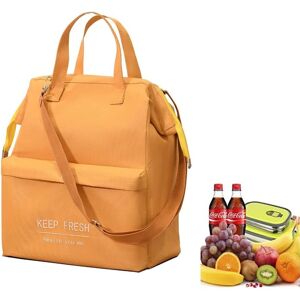 HÉLOISE Insulated Lunch Bag, Lunch Bag Lunch Box Lunch Bag, Insulated Lunch Bag for Women Men Kids (With Shoulder Straps,16L, Orange) HÉLOISE Insulated Lunch Bag, Lunch Bag Lunch Box Lunch Bag, Insulated Lunch Bag for Women Men Kids (With Shoulder Straps,16L, Orange)