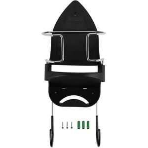 Tlily - Iron Board Hanger Wall Mount Electric Holder and Ironing Storage Organizer Shelf with Removable Hooks -1 Tlily - Iron Board Hanger Wall Mount Electric Holder and Ironing Storage Organizer Shelf with Removable Hooks -1