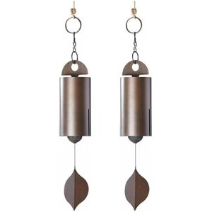 TLILY Iron Pipe Wind Chimes Retro Bells Garden Decoration Metal Pendant Decorative Accessories TLILY Iron Pipe Wind Chimes Retro Bells Garden Decoration Metal Pendant Decorative Accessories
