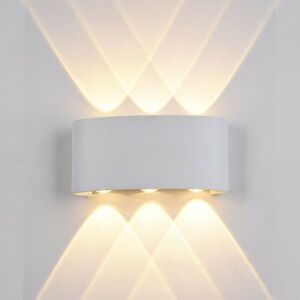 Italux Gilberto - Modern LED Outdoor Wall Lamp White - Wall Lamp Italux Gilberto - Modern LED Outdoor Wall Lamp White - Wall Lamp