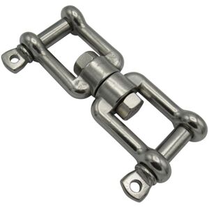 Securefix Direct - Jaw Jaw Swivel Stainless Steel 19MM (Marine Boat Sailing Pin 10373KG) Securefix Direct - Jaw Jaw Swivel Stainless Steel 19MM (Marine Boat Sailing Pin 10373KG)