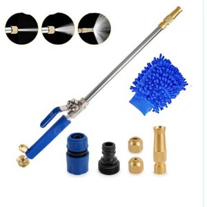 CSPARKV Car High Pressure Spray Gun, Watering Lance Garden Car Cleaning Tool Washer Water Jet Nozzle for Window Washing Attachment (Comes with Long Nozzle + CSPARKV Car High Pressure Spray Gun, Watering Lance Garden Car Cleaning Tool Washer Water Jet Nozzle for Window Washing Attachment (Comes with Long Nozzle +