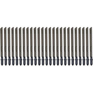 UFIXT Jigsaw Blade for Wood and Plastic 75mm 10tpi Pack of 25 UFIXT Jigsaw Blade for Wood and Plastic 75mm 10tpi Pack of 25