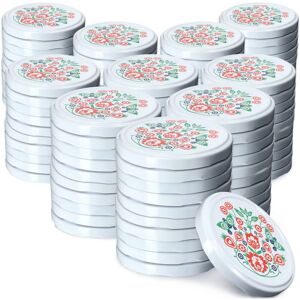 KADAX 100x Glass Lids Fi 82 Caps for Jars Lids Cans KADAX 100x Glass Lids Fi 82 Caps for Jars Lids Cans