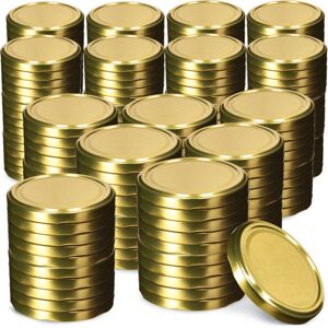 KADAX 200x Glass Lids Fi 82 Caps for Jars Lids Cans KADAX 200x Glass Lids Fi 82 Caps for Jars Lids Cans