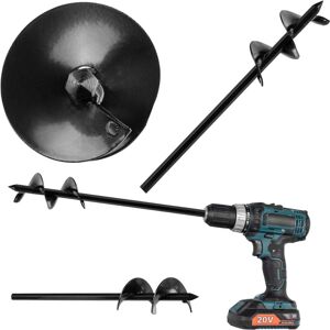 KADAX 50mm earth auger for drill, garden auger, earth hole auger for cordless screwdrivers, planting auger for garden work, spiral drill bit for KADAX 50mm earth auger for drill, garden auger, earth hole auger for cordless screwdrivers, planting auger for garden work, spiral drill bit for