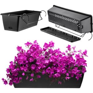 KADAX flower box with handles, 60 cm, anthracite KADAX flower box with handles, 60 cm, anthracite