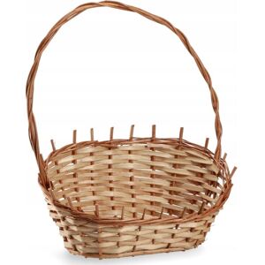 KADAX Gift Basket, Wicker Basket, Handle Basket, Natural, Medium KADAX Gift Basket, Wicker Basket, Handle Basket, Natural, Medium