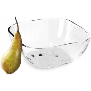 KADAX glass bowl, square fruit bowl made of robust glass, 20cm, 1 piece KADAX glass bowl, square fruit bowl made of robust glass, 20cm, 1 piece