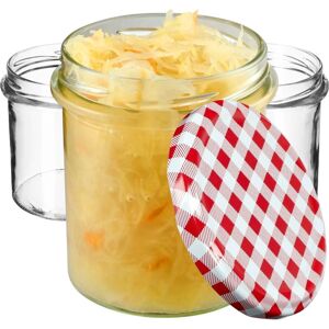 KADAX jam jars 350ml, 82mm diameter, preserving jars with screw-on lids, honey jars, canning jars KADAX jam jars 350ml, 82mm diameter, preserving jars with screw-on lids, honey jars, canning jars