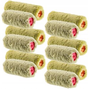 KADAX Paint Roller Set, Paint Roller, Painter's Roller, Green, 20 cm + 25 cm, 6 Pieces KADAX Paint Roller Set, Paint Roller, Painter's Roller, Green, 20 cm + 25 cm, 6 Pieces
