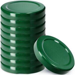 KADAX screw caps, 53 mm diameter, for preserving jars, 10 pieces, green KADAX screw caps, 53 mm diameter, for preserving jars, 10 pieces, green