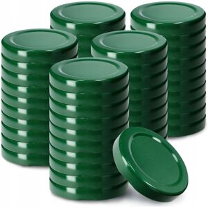 KADAX screw caps, 53 mm diameter, for preserving jars, 50 pieces, green KADAX screw caps, 53 mm diameter, for preserving jars, 50 pieces, green