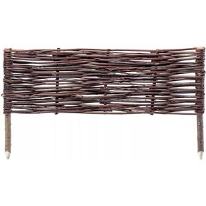 KADAX willow palisade, natural willow fence, 1 piece, 60x20cm KADAX willow palisade, natural willow fence, 1 piece, 60x20cm