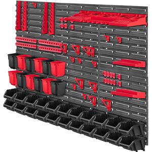 KADAX Workshop Wall Shelf, Workshop Shelf for Garage, Black, 77 Pieces, 117x78 cm KADAX Workshop Wall Shelf, Workshop Shelf for Garage, Black, 77 Pieces, 117x78 cm
