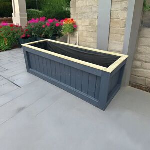 Kent Garden Planter (Painted Planter - Choice of Colours Available) - Pressure Treated Wood - L100 x W100 x H100 cm Kent Garden Planter (Painted Planter - Choice of Colours Available) - Pressure Treated Wood - L100 x W100 x H100 cm