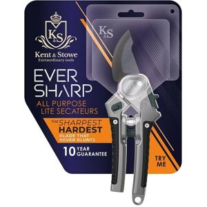 KENT & STOWE Kent&stowe - 70100856 Eversharp Garden Secateurs Lite Small Hand Never Blunts KENT & STOWE Kent&stowe - 70100856 Eversharp Garden Secateurs Lite Small Hand Never Blunts