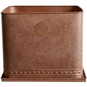 Kew Regency Outdoor Planter - Metal - L38 x W38 x H36 cm - Copper Kew Regency Outdoor Planter - Metal - L38 x W38 x H36 cm - Copper