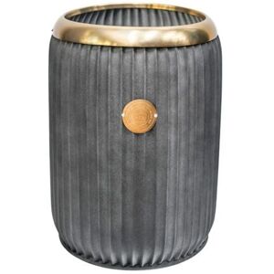 Kew Round Antique Lead Richmond Large Planter - Ceramic - L35 x W35 x H44 cm - Grey Kew Round Antique Lead Richmond Large Planter - Ceramic - L35 x W35 x H44 cm - Grey