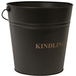 IVYLINE Kindling Bucket - Iron - L33 x W32 x H30.5 cm - Black IVYLINE Kindling Bucket - Iron - L33 x W32 x H30.5 cm - Black